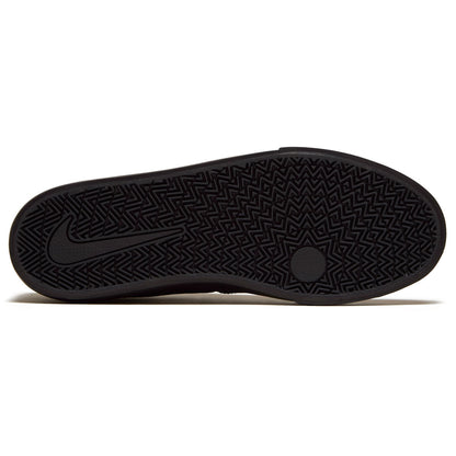 Nike SB Chron 2 Canvas Shoes - Black/Black/Black