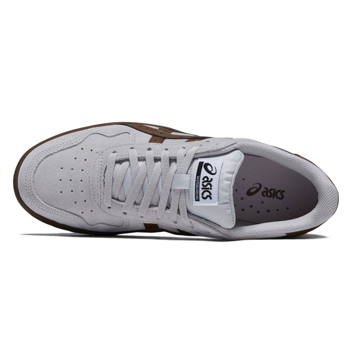 Asics Japan Pro Shoes - Cloud Grey/Brown Storm