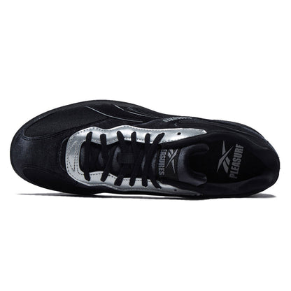 Reebok x Pleasures Hammer Street Shoes - Black/Silver/Black