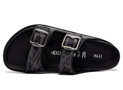 Birkenstock Arizona TEX Aged Velvet Black 1774