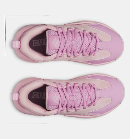 Big Kids' Under Armour Curry 3Z 25 Suede "Pink Dusk" (Unisex)