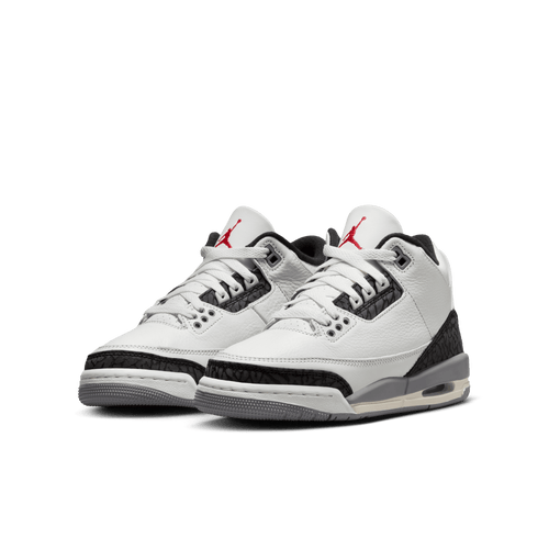Big Kids' Air Jordan 3 Retro "Cement Grey"