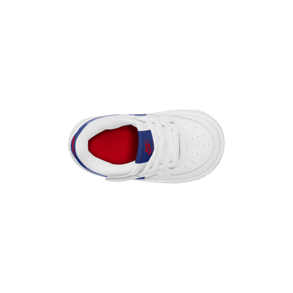 Baby/Toddler Nike Force 1 Low EasyOn "White Deep Royal Blue"
