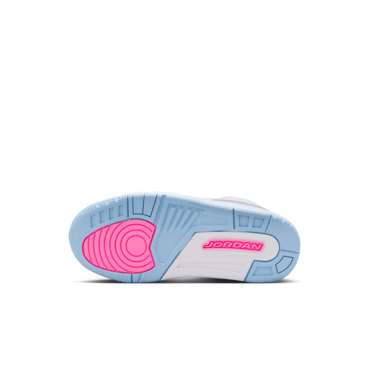 Little Kids' Jordan 3 Retro Shoes (PS) "White Cobalt Bliss"