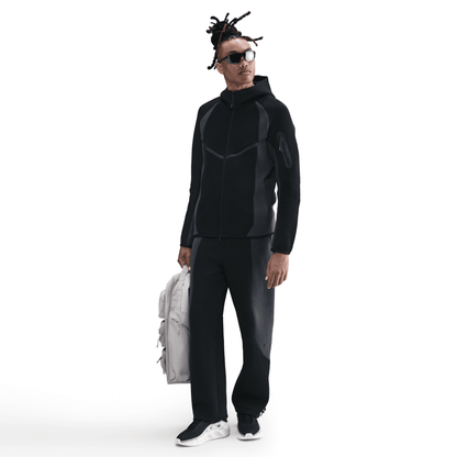 Men's Nike Tech Color-Block Open-Hem Fleece Pants