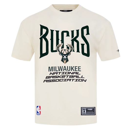 Men's Pro Standard NBA Milwaukee Bucks City Tour 2.0 Drop Shoulder