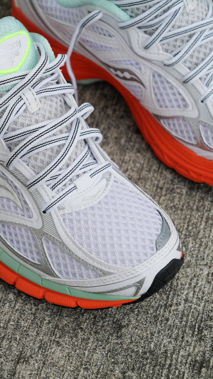 Mens Saucony ProGrid Guide 7 (White/Multi)