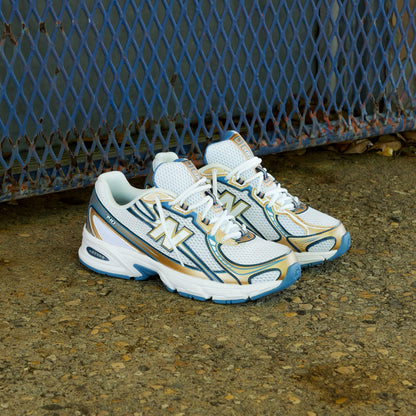 Mens New Balance 740 (Heron Blue/Metallic Gold) - U740HB2