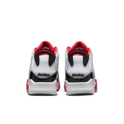 Big Kids' Air Jordan Dub Zero "White Varsity Red"