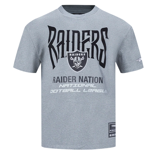 Men's Pro Standard NFL Las Vegas Raiders City Tour 2.0 Drop Shoulder Tee