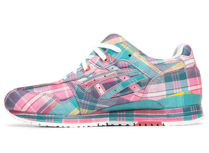 Comme des Garçons SHIRT x ASICS Gel Lyte III in Pink Plaid