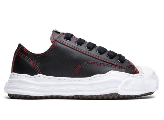 Maison Mihara Yasuhiro Leather Peterson Low in Black