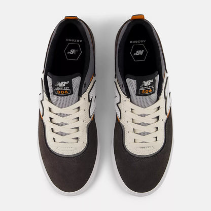 New Balance Numeric 306 Jamie Foy Dark Grey / Sea Salt Shoes (NM306TRZ)