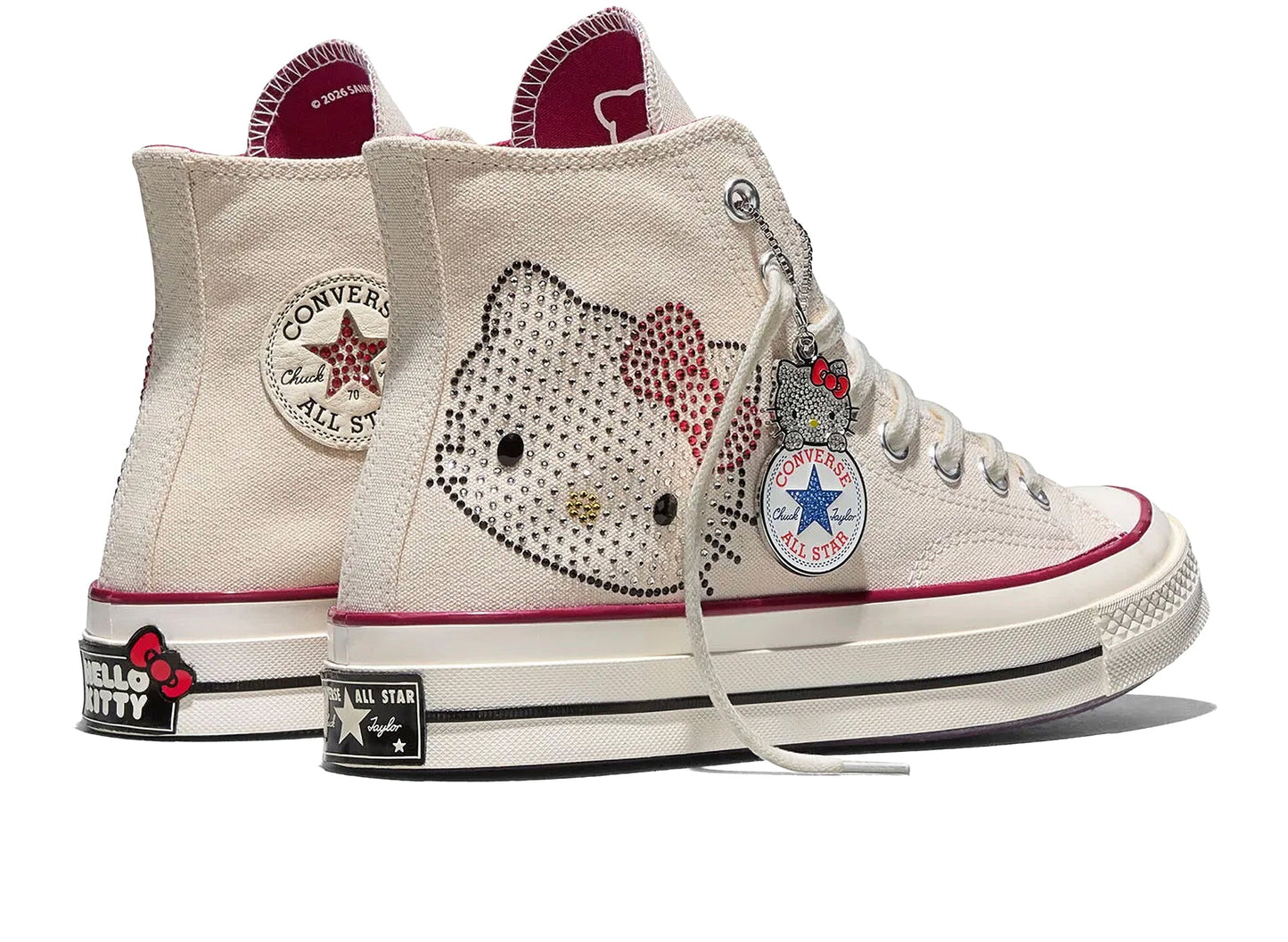 Converse x Hello Kitty Chuck Taylor 70 Hi Swarovski