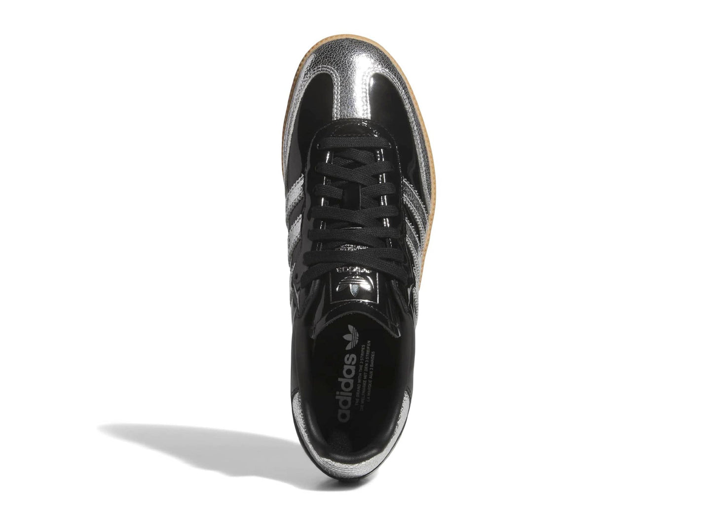 Adidas Samba OG in Core Black / Silver Metallic